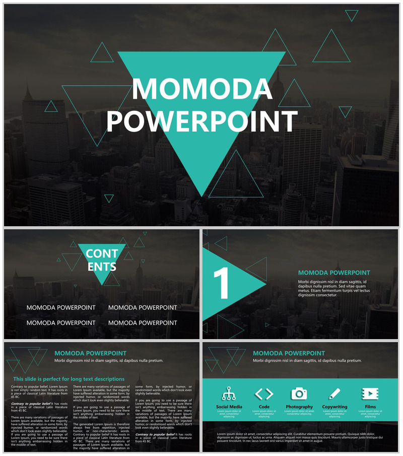 欧美商务文化公司年终总结企业规划PPT模板-办公资源网