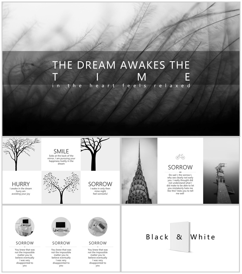 黑色商务欧美大气高端企业商务通用PPT模板-办公资源网