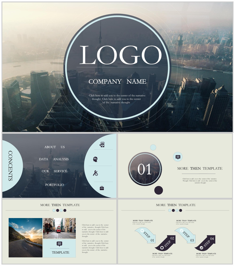 欧美高端大气商业计划书汇报总结PPT模板-办公资源网