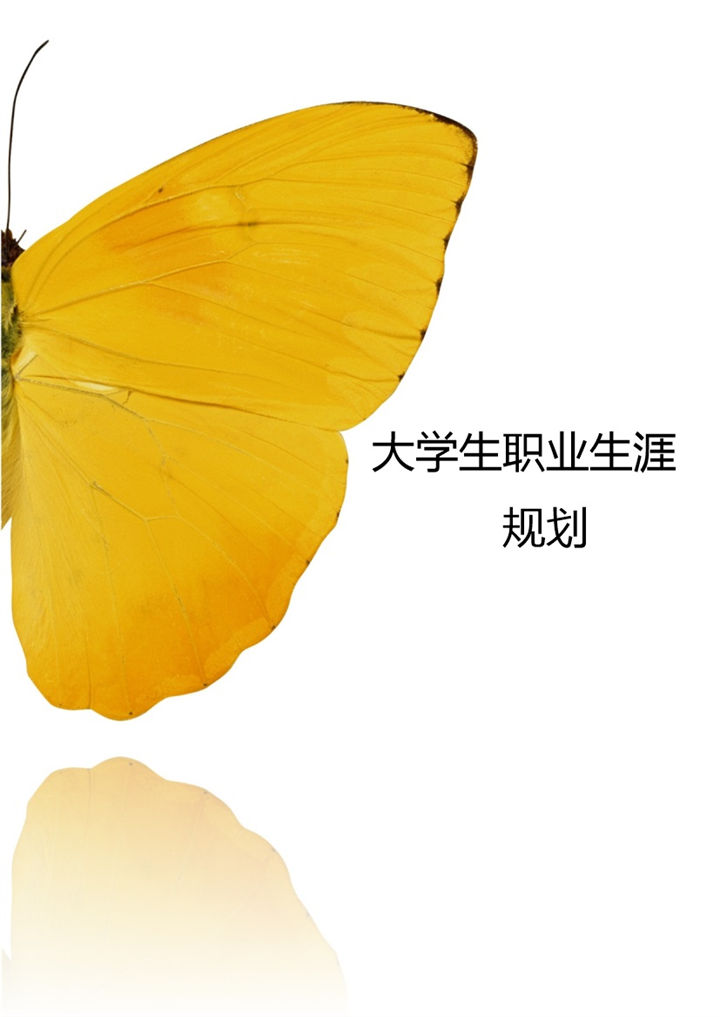 广告学专业通用学生个人职业生涯规划Word模板-办公资源网