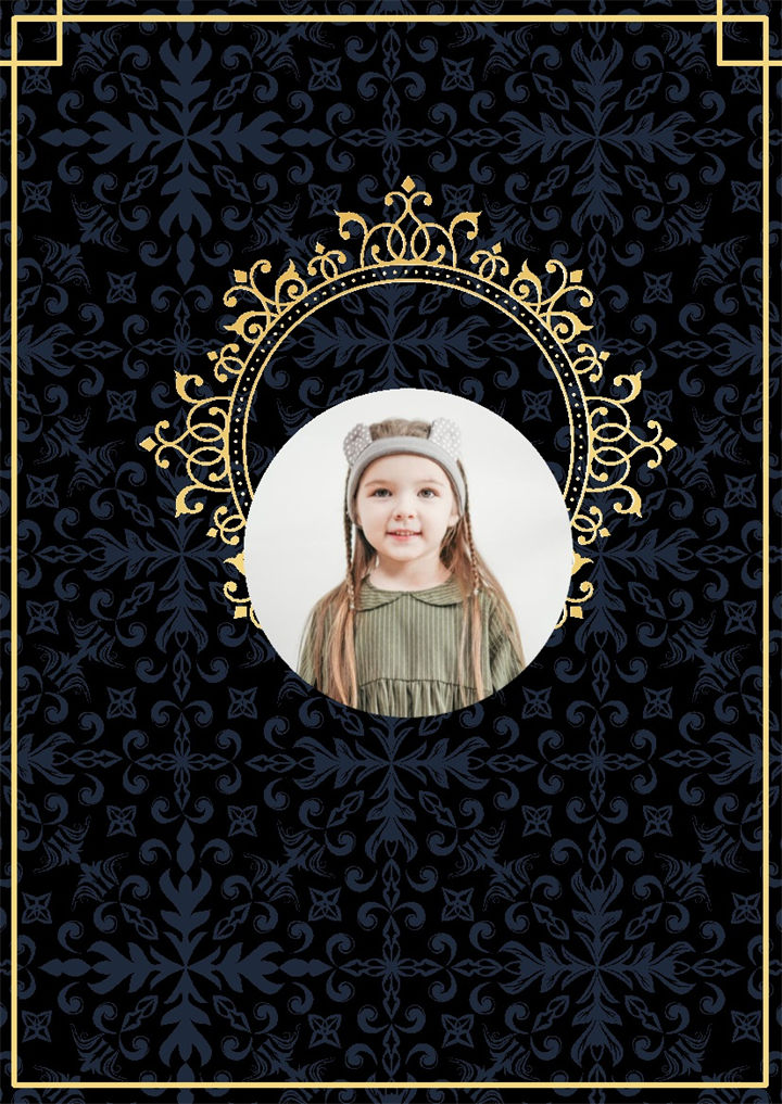 高级奢华简历封面小升初个人简历自荐信推荐信Word模板-办公资源网