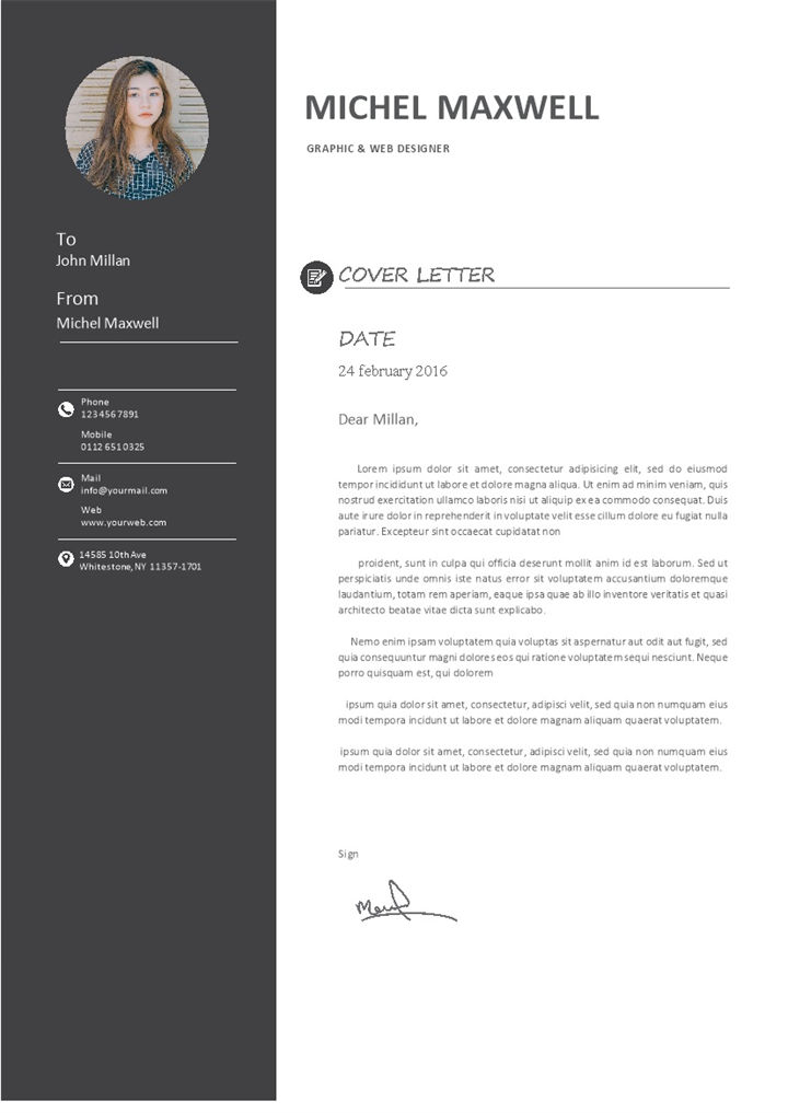 平面设计师网页设计师通用求职简历Word模板-办公资源网