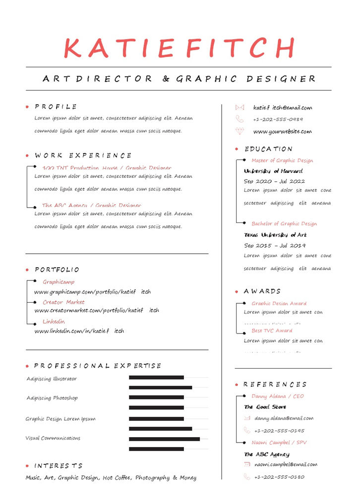 商务风软件工程师网页工程师通用个人简历求职简历Word模板-办公资源网