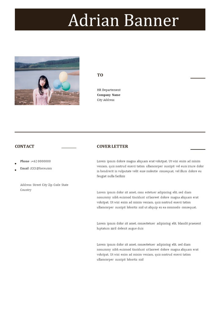 外企通用型纯英文求职简历Word模板-办公资源网