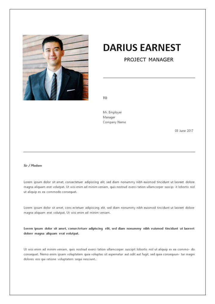 海外企业项目管理岗位求职通用简历Word模板v-办公资源网