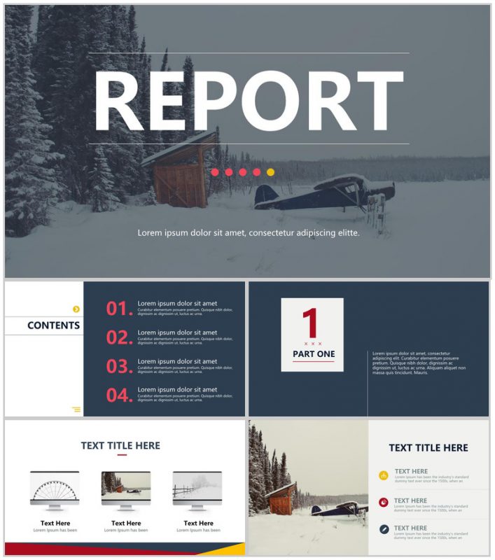 扁平商务欧美工作报告总结演讲通用PPT模板-办公资源网