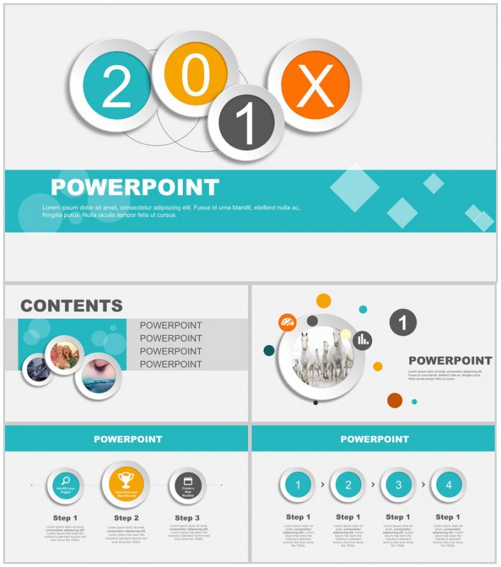 欧美商务年终总结工作汇报PPT模板-办公资源网