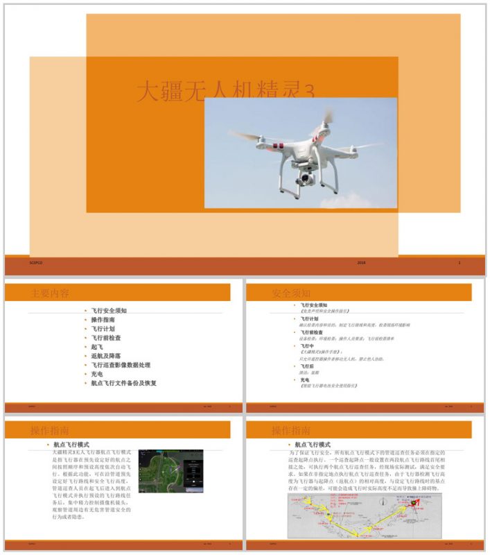 电商业无人机创业融资计划PPT模板-办公资源网