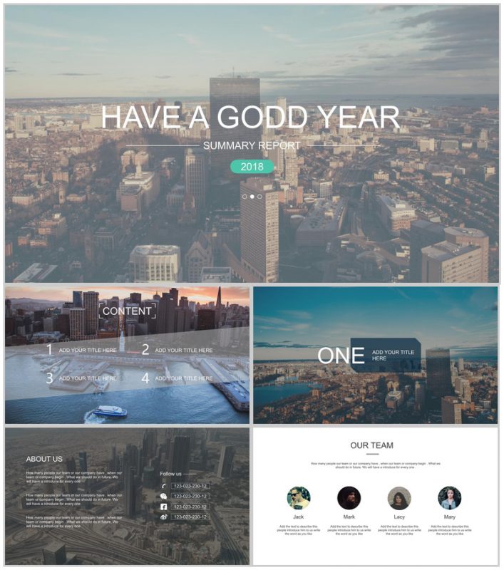 欧美商务唯美商务风总结汇报企业计划PPT模板-办公资源网
