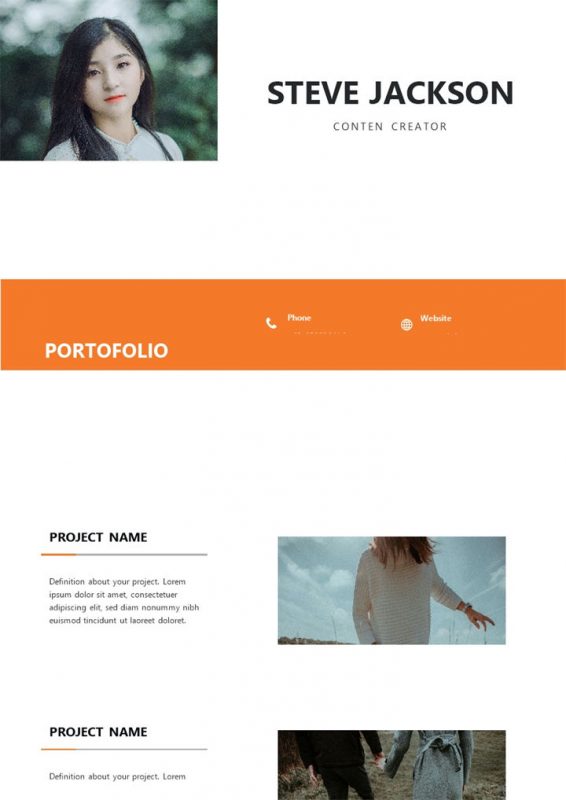 欧美风企业高管求职通用个人简历Word模板-办公资源网
