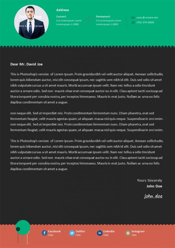 欧美风网络与应用开发者通用的个人求职简历Word模板-办公资源网